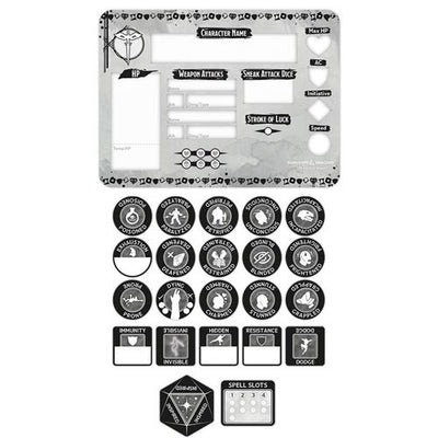 Dungeons & Dragons - Rogue token set