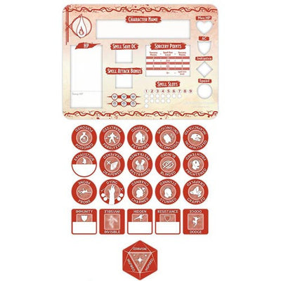 Dungeons & Dragons - Sorcerer token set