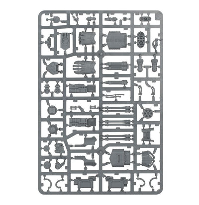 Adeptus Titanicus - Reaver Titan Weapons : Gatling Blaster, Powerfist, Laser Blaster, and Apocalypse Missile Launcher