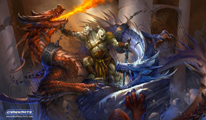 gamermats 2 headed battle royale