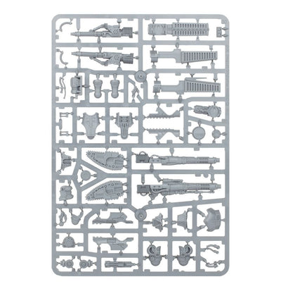 Adeptus Titanicus - Reaver Titan Weapons : Melta Cannon, Chainfist, Volcano Cannon, and Turbo Laser