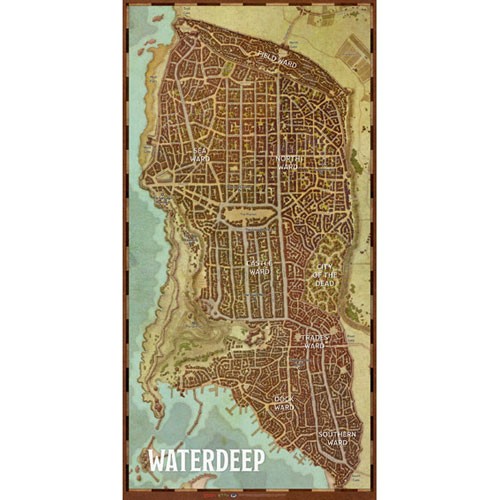 Waterdeep: City Map