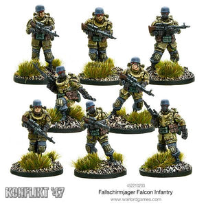 Fallschirmjager Falcon infantry