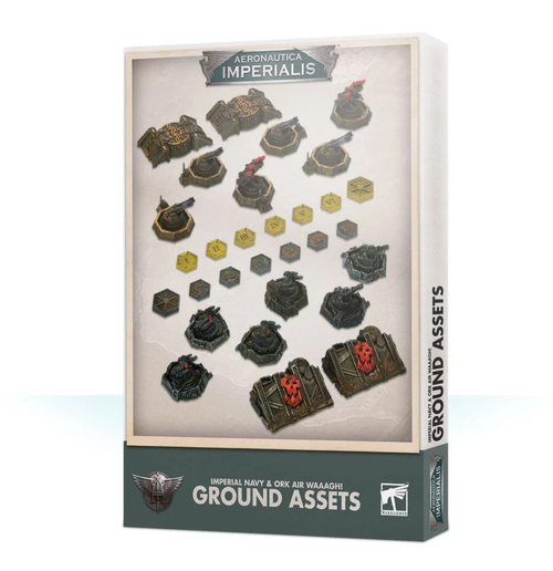 Imperial and Ork ground assets