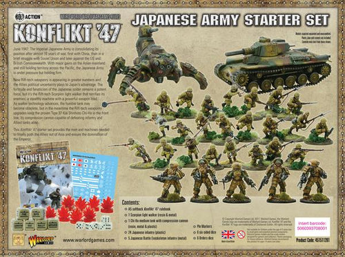 Japanese Konflict '47 starter set – Alpha Omega Hobby