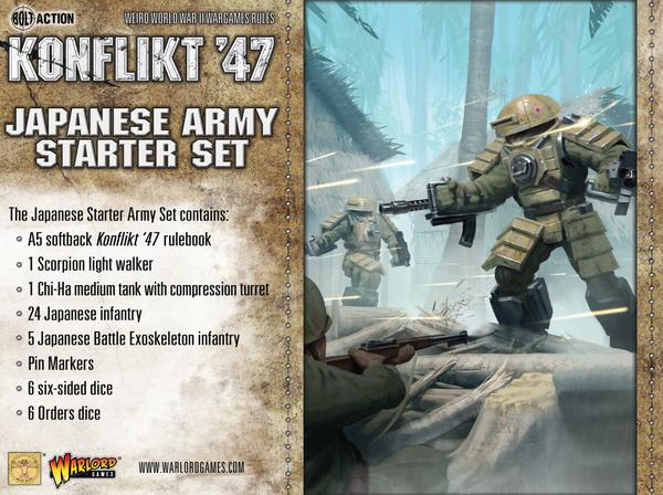 Japanese Konflict '47 starter set – Alpha Omega Hobby