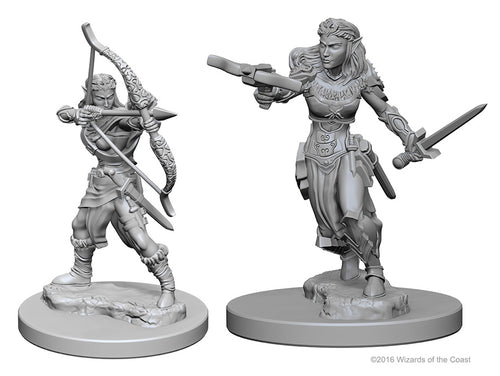 Nolzur`s Marvelous Unpainted Miniatures: W1 Elf Female Ranger