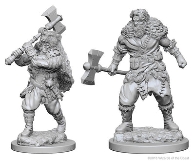 Nolzur`s Marvelous Unpainted : W1 Human Male Barbarian