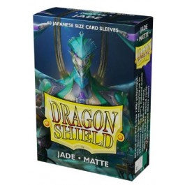 Dragon Shield: Jade - matte (60 count Japanese size)