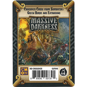 Massive Darkness : crossover cards from Zombicide : Green Horde