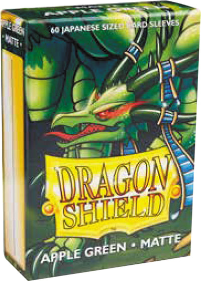 Dragon Shield: Apple Green - matte (60 count Japanese size)