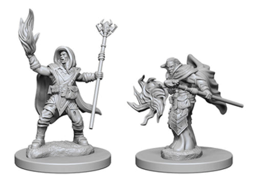 Nolzur`s Marvelous Unpainted Miniatures: W2 Elf Male Wizard