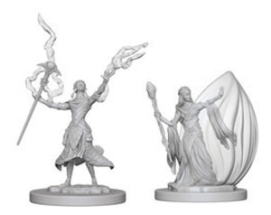 Nolzur`s Marvelous Unpainted Miniatures: W3 Elf Female Wizard