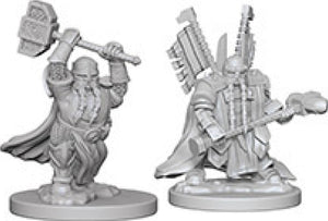 Nolzur`s Marvelous Unpainted Miniatures: W4 Dwarf Male Paladin