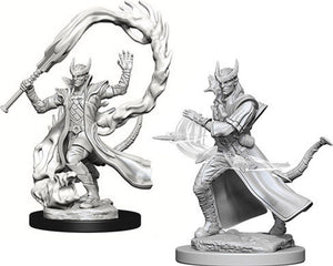 Nolzur`s Marvelous Unpainted Miniatures: W4 Tiefling Male Sorcerer