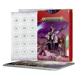 Warscroll Cards : Hedonites of Slaanesh