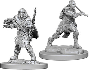 Nolzur`s Marvelous Unpainted Miniatures: W6 Male Elf Fighter