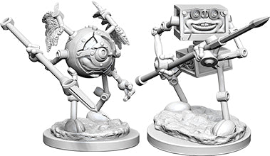 Nolzur`s Marvelous Unpainted Miniatures: W6 Monodrone & Duodrone