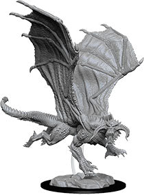 Nolzur`s Marvelous Unpainted Miniatures: W8 Young Black Dragon