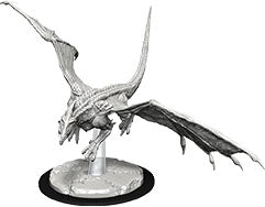Nolzur`s Marvelous Unpainted Miniatures: W9 Young White Dragon