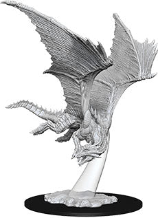 Nolzur`s Marvelous Unpainted Miniatures: W9 Young Bronze Dragon
