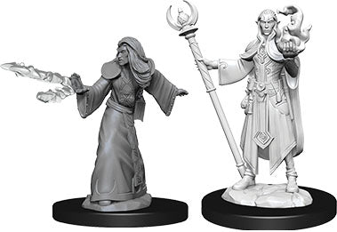 Nolzur`s Marvelous Unpainted Miniatures: W9 Male Elf Wizard