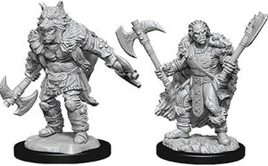 Nolzur`s Marvelous Unpainted : W9 Male Half-Orc Barbarian