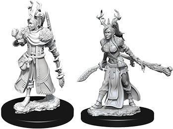 Nolzur`s Marvelous Unpainted Miniatures: W9 Female Human Druid