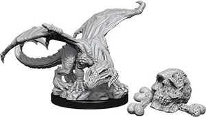 Dungeons & Dragons Nolzur`s Marvelous Unpainted Miniatures: W10 Black Dragon Wyrmling