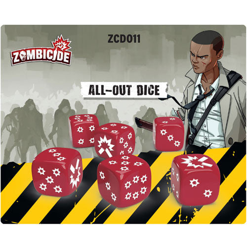 Zombicide 2nd Edition All-Out Dice Expansion - Forbidden Planet