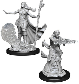 Nolzur`s Marvelous Unpainted Miniatures: W11 Female Human Wizard