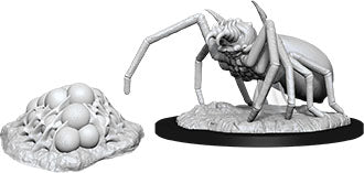 Nolzur`s Marvelous Unpainted Miniatures: W12 Giant Spider & Egg Clutch