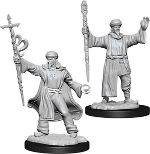 Nolzur`s Marvelous Unpainted Miniatures: W13 Human Wizard Male