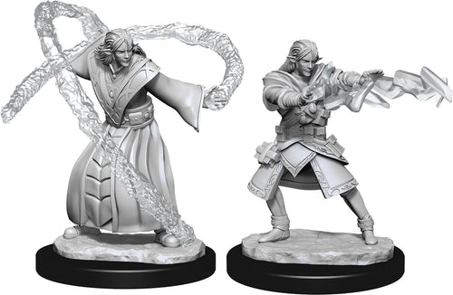Nolzur`s Marvelous Unpainted Miniatures: W13 Elf Wizard Male