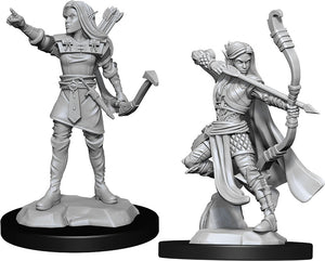 Nolzur`s Marvelous Unpainted Miniatures: W13 Elf Ranger Female