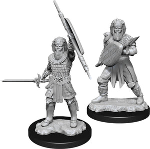 Nolzur`s Marvelous Unpainted Miniatures: W13 Human Fighter Male