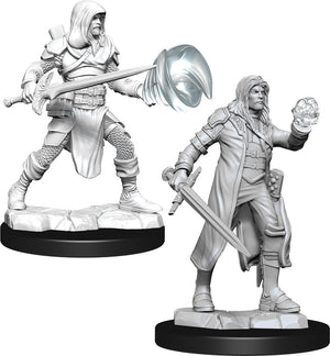 Nolzur`s Marvelous Unpainted Miniatures: W13 Multiclass Fighter + Wizard Male