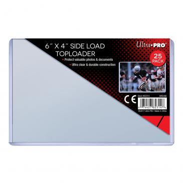 Ultra Pro 6" x 4" Side Load Toploader 25ct