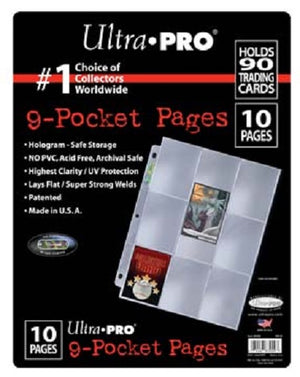 Ultra Pro 9-pocket pages (10)