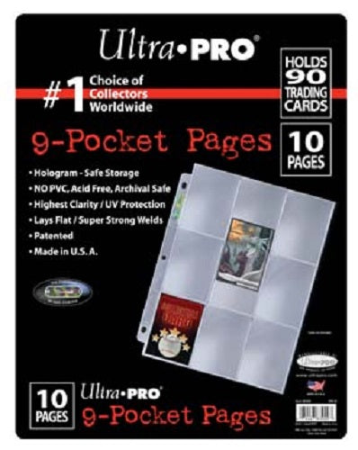 Ultra Pro 9-pocket pages (10)