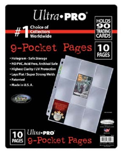 Ultra Pro 9-pocket pages (10)