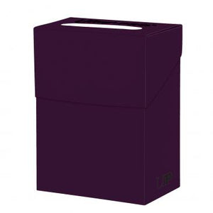 Poly Deck Box - Solid Plum
