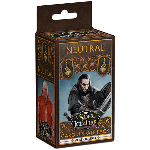 A Song of Ice & Fire : Neutral card update 2021 pack