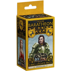 A Song of Ice & Fire : House Baratheon card update 2021 pack
