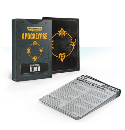 Apocalypse Datasheet faction cards ( 9 variants )