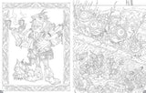 Dungeons & Dragons - Monsters and Heroes of the Realms coloring book