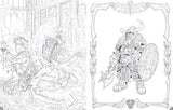 Dungeons & Dragons - Monsters and Heroes of the Realms coloring book