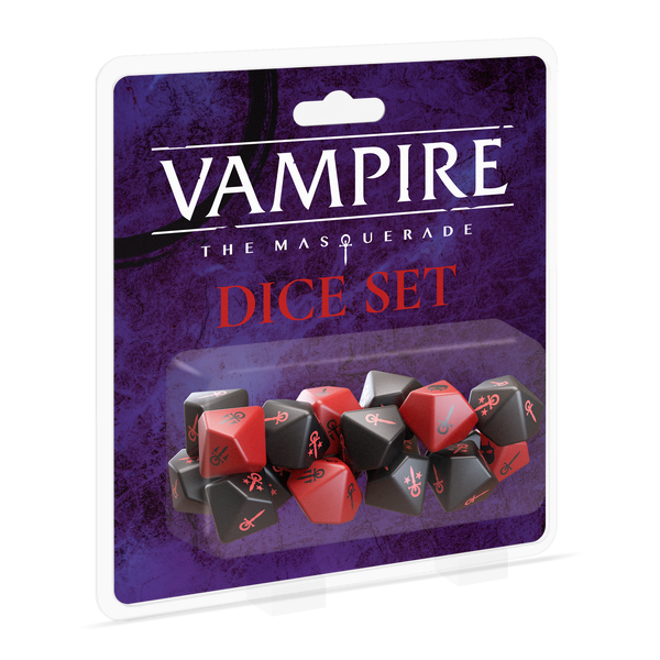 Vampire the Masquerade : dice set