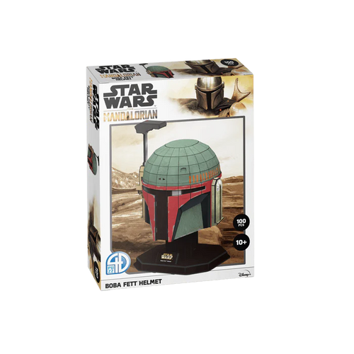 4D puzzle -Boba Fett helmet