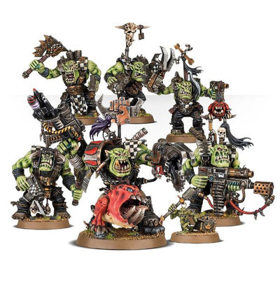 Orks Warboss Grukk's Boss Mob